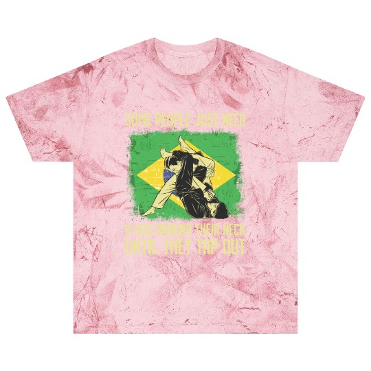 Some People Just Need A Hug Tap Out BJJ Brazilian Blast T Shirts