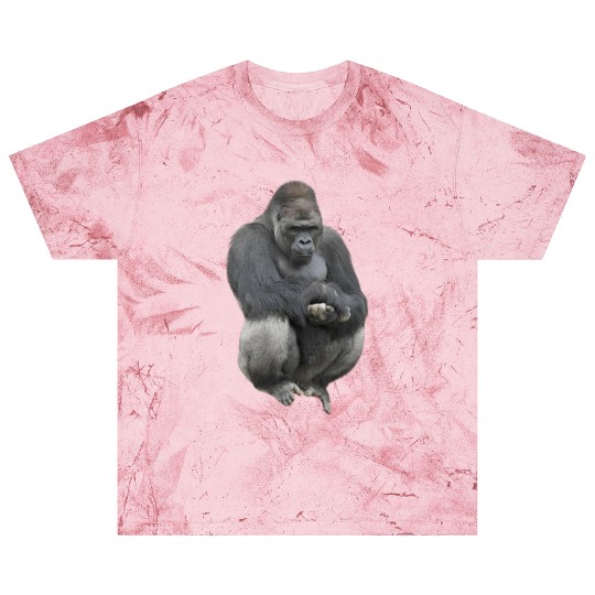 Majestic Gorilla Silhouette Design Blast T Shirts
