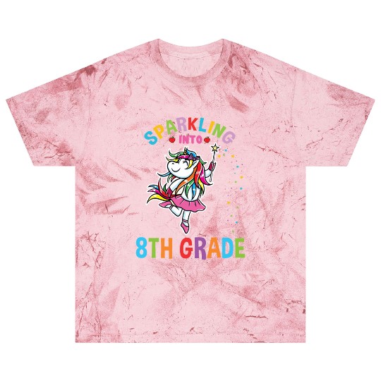 Sparkling Into 8th Grade Back To School Blast T Shirts