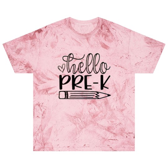 Funny Hello Pre-k Back to School Student Teacher Blast T Shirts