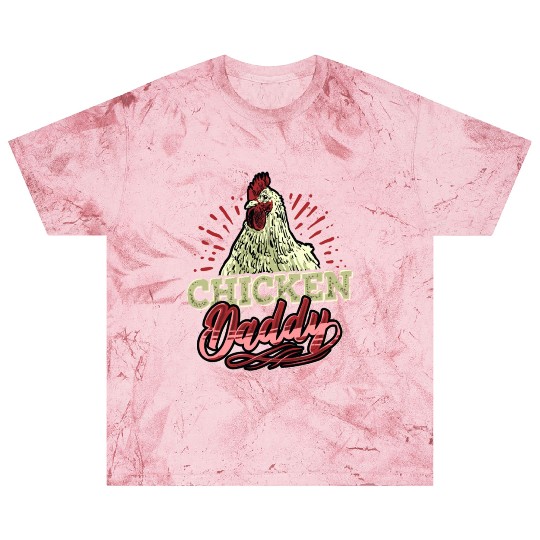 Chicken Daddy Chicken Dad Farmer Poultry Farmer Blast T Shirts