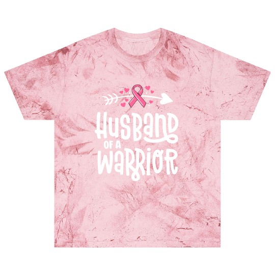 Husband Of A Warrior Breast Cancer Awareness Blast T Shirts