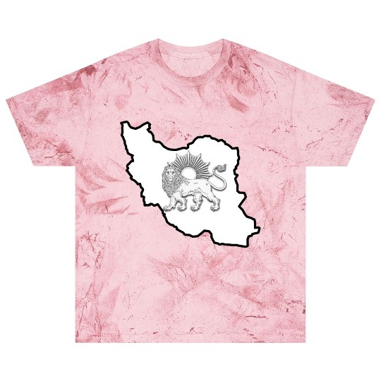 Iran Lion Sun Blast T Shirts