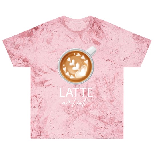 Latte Artist Coffee Lover Blast T Shirts