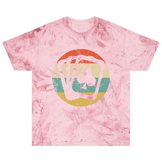 Playing Cards Spades Icon Retro Poker Blast T Shirts