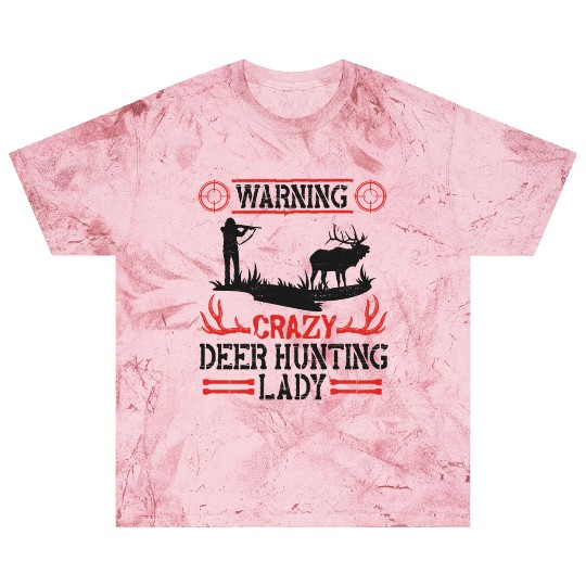 Buck Deer Hunting Hunter Girl Blast T Shirts