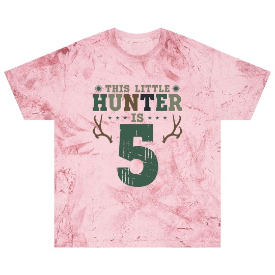Buck Deer Hunting Hunter Kid 5th Blast T Shirts