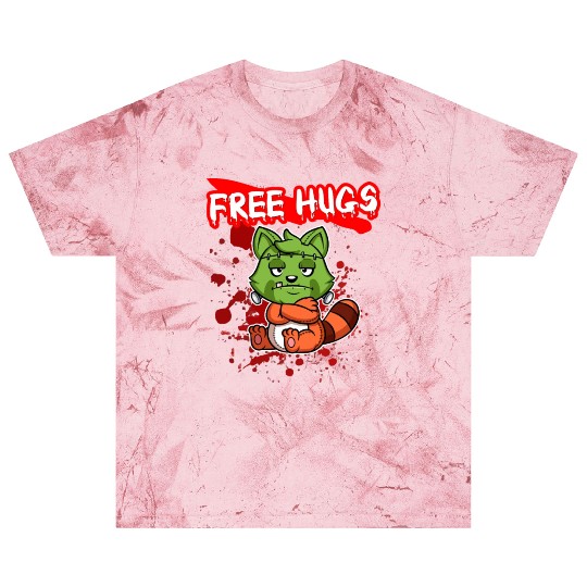Free Hugs Halloween Sarcasm Scary Creepy Costume Blast T Shirts