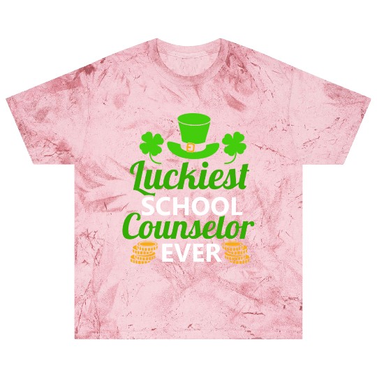 Luckiest School Counselor Ever St. Patrick's Day Blast T Shirts