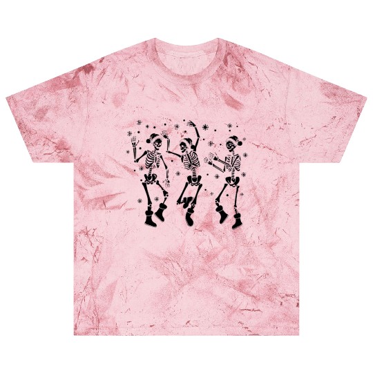 Halloween Party Dancing Skeleton Trick or treat Blast T Shirts