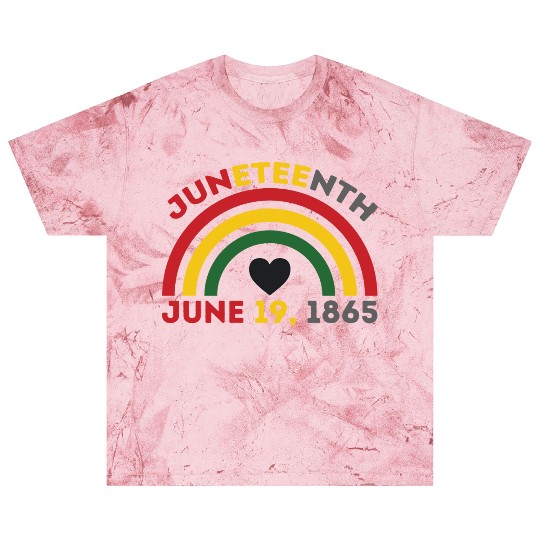 JUNETEENTH June 19th Black African American Day Blast T Shirts