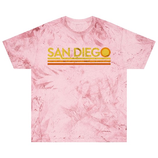 Retro San Diego California Blast T Shirts