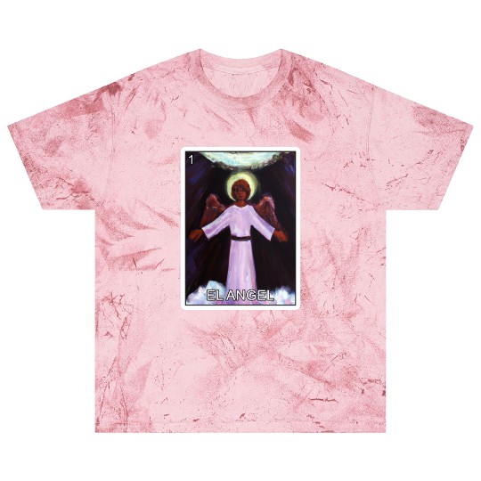 El Angel The Angel Card Mexican Lottery Card Blast T Shirts