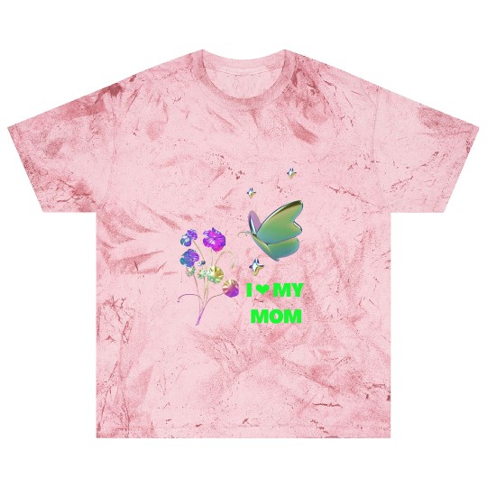 i love you mom dad stylish name Blast T Shirts