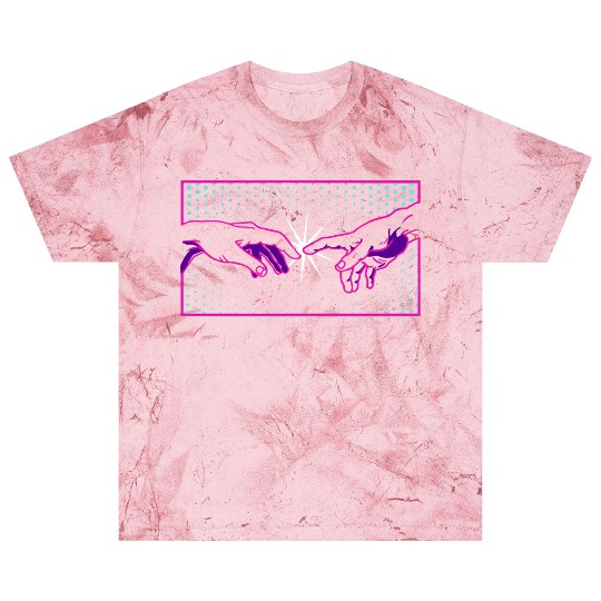 The Creation Of Adam Michelangelo Blast T Shirts