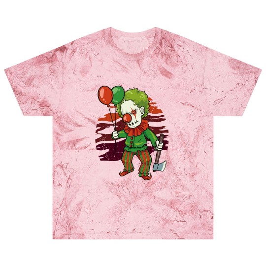 Scary Clown for Horror Fans Blast T Shirts