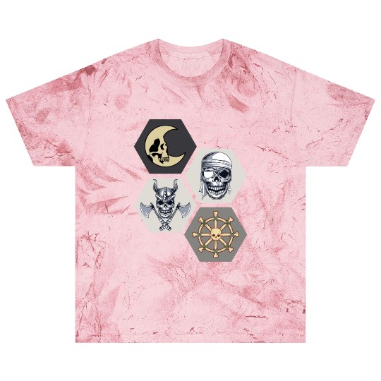 Scary Cool Pirate Skull Halloween Lovers Blast T Shirts