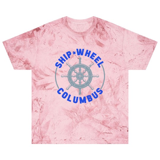 Ship Wheel Columbus Day Christopher Columbus Blast T Shirts