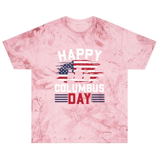 Happy Columbus Day USA Christopher Columbus Blast T Shirts