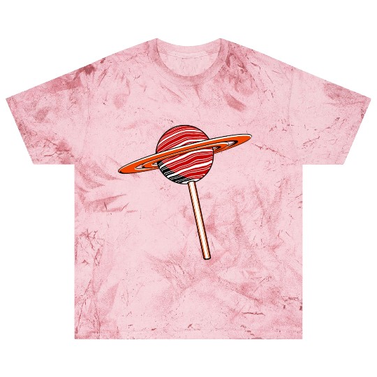 Saturn Planet Lollipop Blast T Shirts