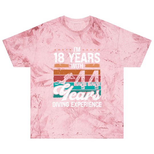 62 Birthday Idea Scuba Diving 62 Year Old Diver Blast T Shirts