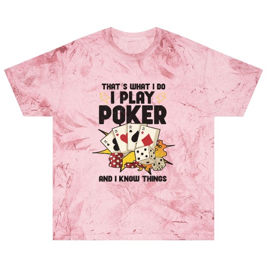 Poker Casino Poker Player Gambling Roulette Gift Blast T Shirts