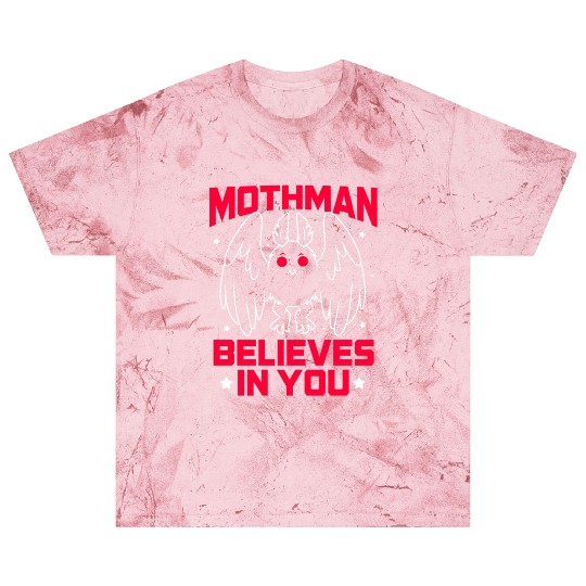 Funny Cryptid Gothic Mothman Believes In You Blast T Shirts