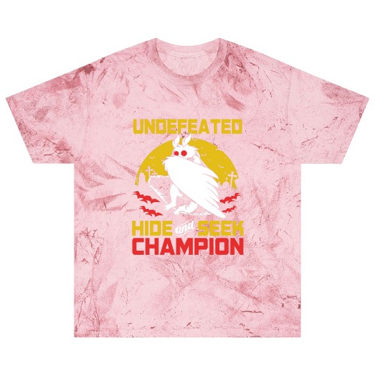 Undefeated Hide And Seek Champion Funny Mothman Blast T Shirts
