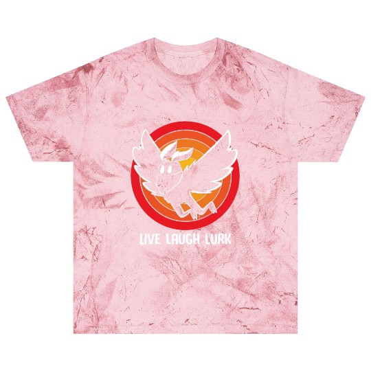 Funny Cryptid Live Laugh Lurk Mothman Blast T Shirts