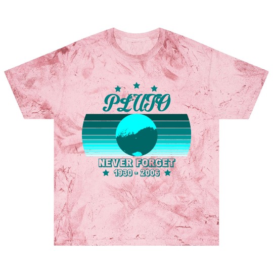 Pluto Never Forget Blast T Shirts