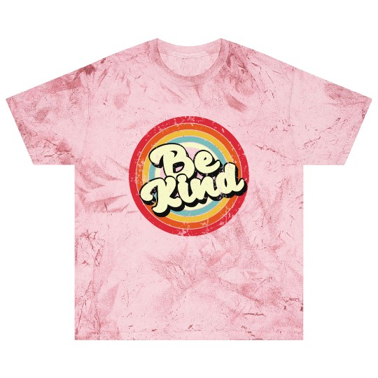 Be Kind - Rainbow Retro Vintage LGBT Blast T Shirts