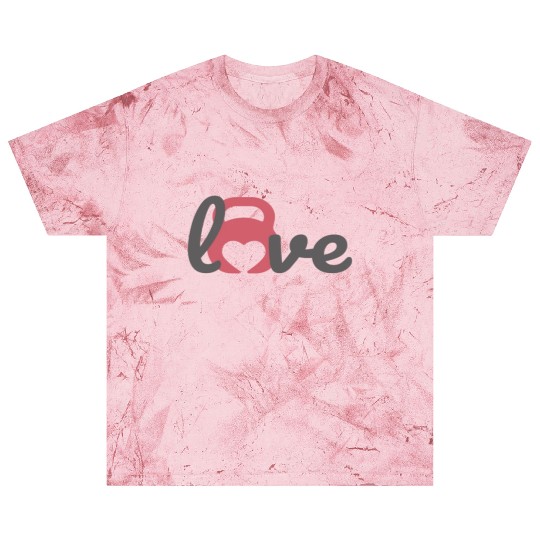 Love Kettlebell Fitness Dumbbell Blast T Shirts