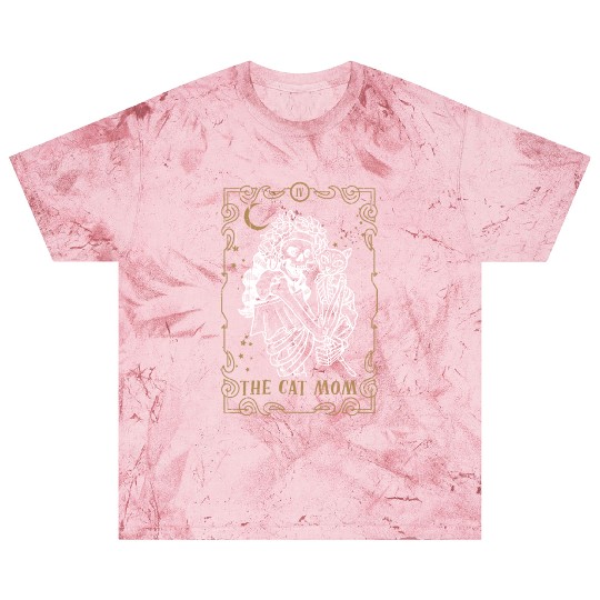 Cat Mom Tarot Card Occult Club Gothic Animal Blast T Shirts