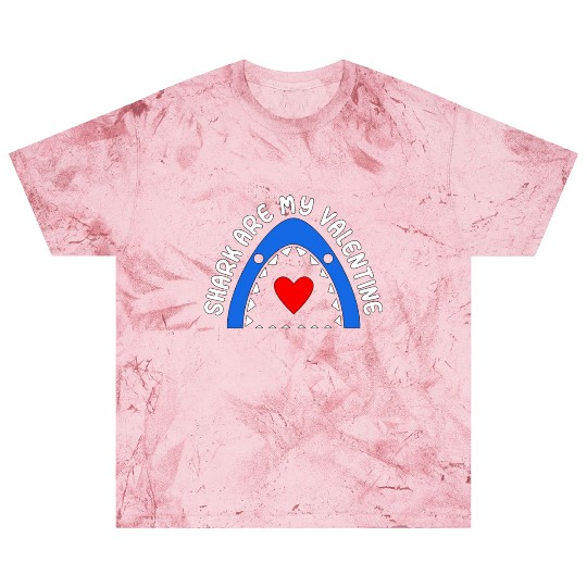Freedive Sharks Are My Valentine Freediving Apnoe Blast T Shirts