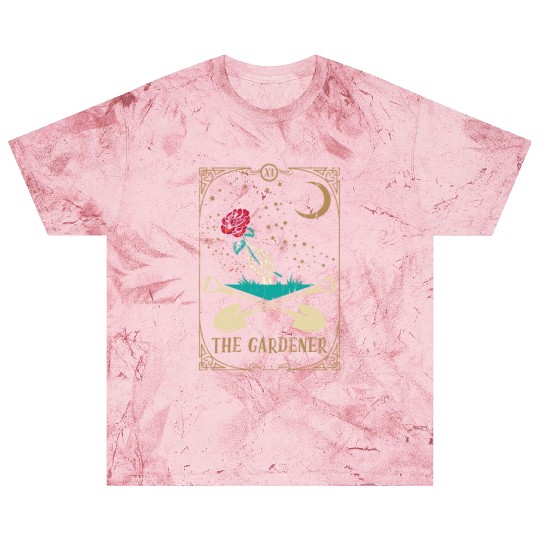 Rose Tarot Card Occult Club Gothic Gardener Blast T Shirts