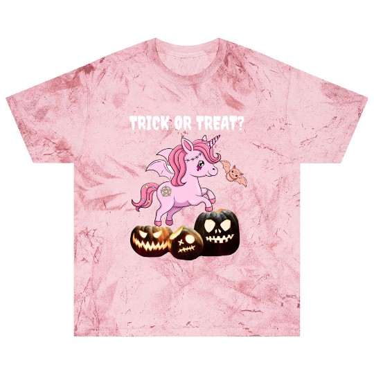 Halloween zombie unicorn pumkin trick or treat Blast T Shirts