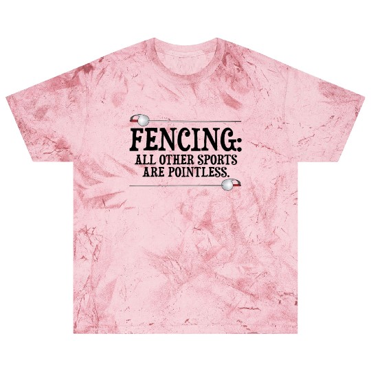 Fencing Make New Friends and Stab Them Sports Pun Blast T Shirts