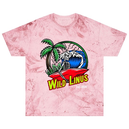 Surfing Skull by Wild Linus Germany Blast T Shirts