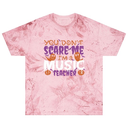 Ghost Pumpkin Music Teacher Halloween Blast T Shirts