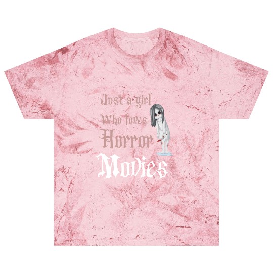 Just a girl who love horror movies, funny girl Blast T Shirts