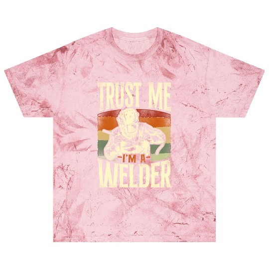 Welder Welding Vintage Retro Trust Blast T Shirts