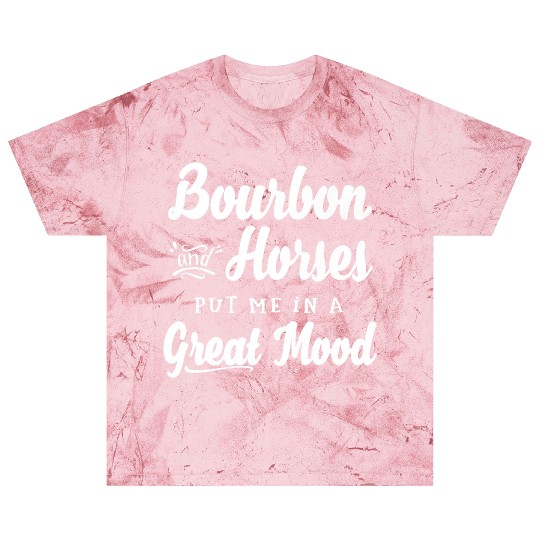 Mens Bourbon and Horses Great Mood Fun Kentucky Blast T Shirts