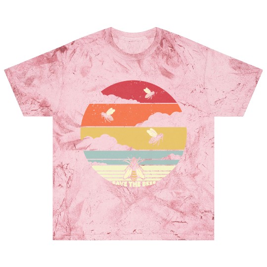 Save The Bees Retro Climate Change Pullover Blast T Shirts