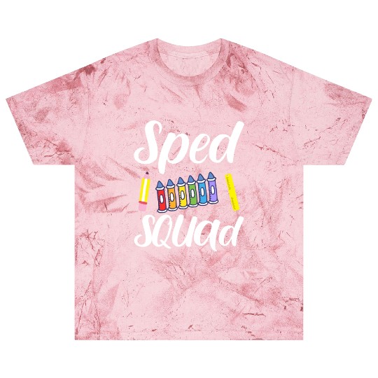 SPED Squad Special Education Teacher Blast T Shirts