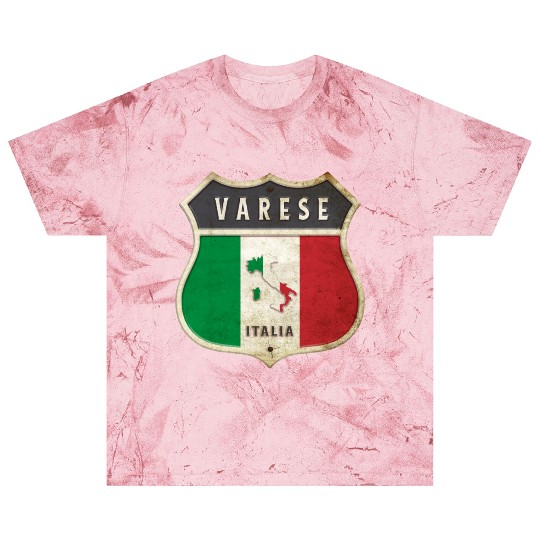 Varese Italy coat of arms flags design Blast T Shirts