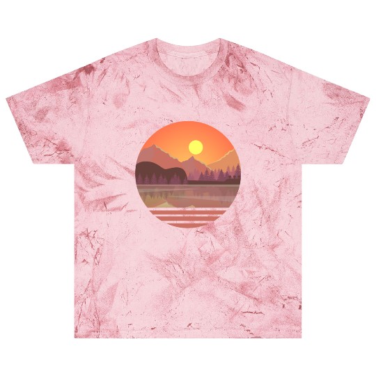 Guitar Player Retro Reflection Acoustic Electric Blast T Shirts