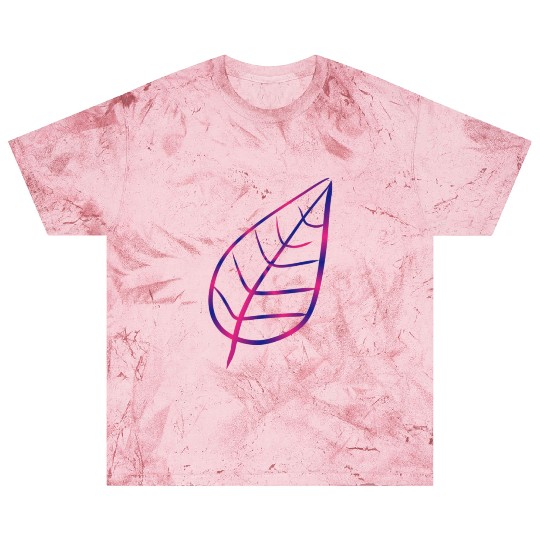 Leaf icon nature pink Blast T Shirts
