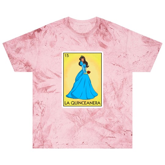 La Quinceanera Card Mexican Lottery Quinceanera Blast T Shirts