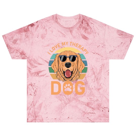 I love my Therapy Dog Blast T Shirts