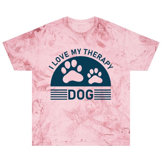 I love my Therapy Dog Blast T Shirts
